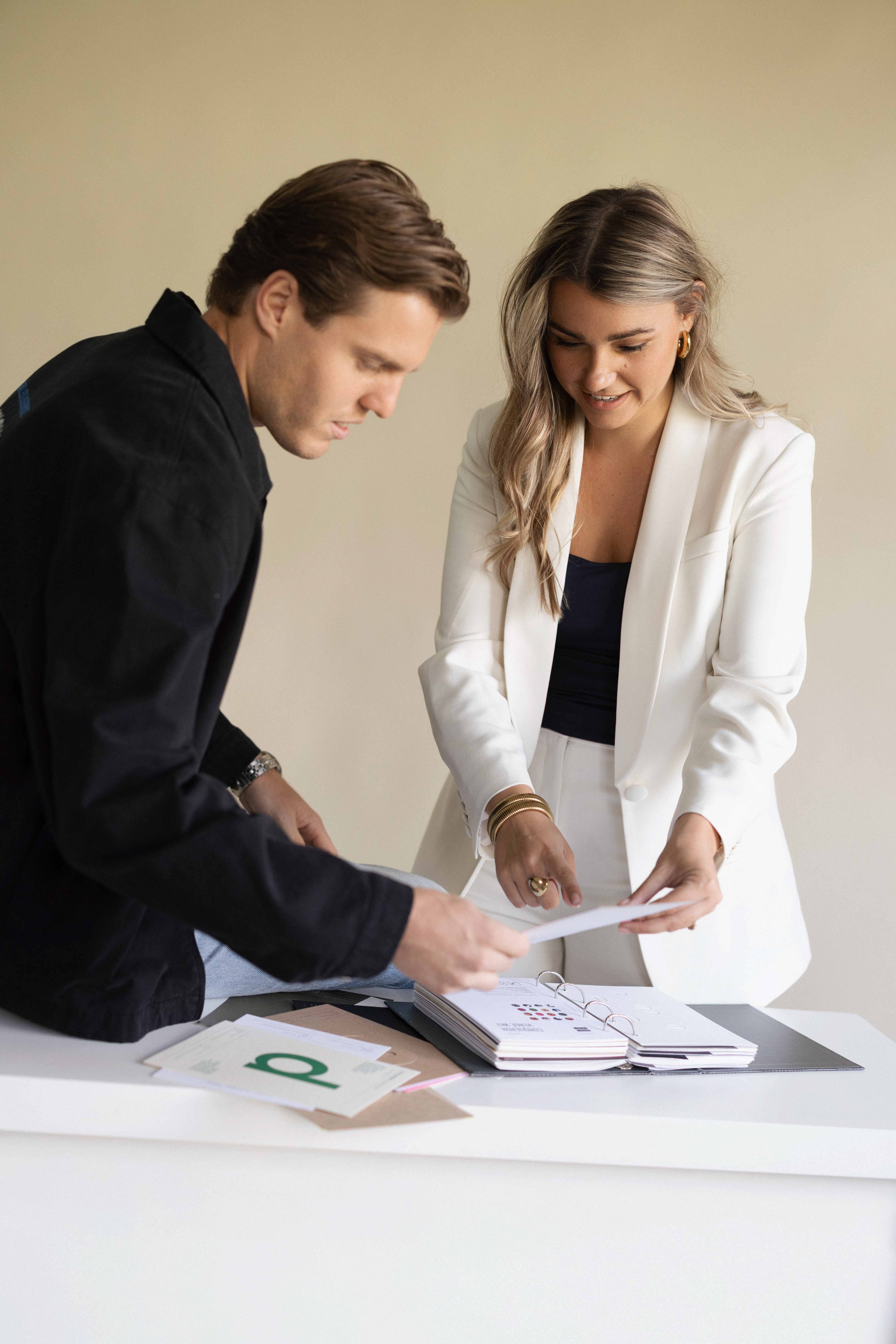 Teun en Bleike reviewen materialen